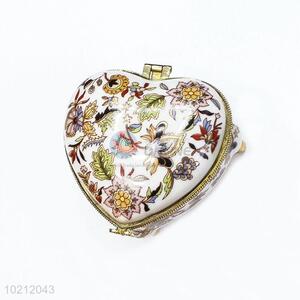 Promotional Gift Vintage Jewelry Box Ceramic Jewel Case