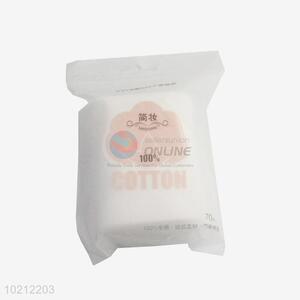 Bottom price 70pcs makeup cotton