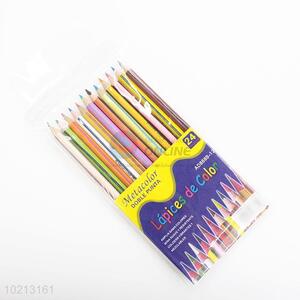 Eco-friendly Wooden Colour Pencils 24 Colors
