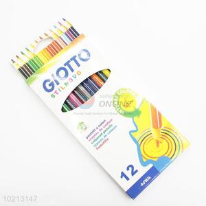 Eco-friendly 12 Pcs Wodeen Colour Pencil