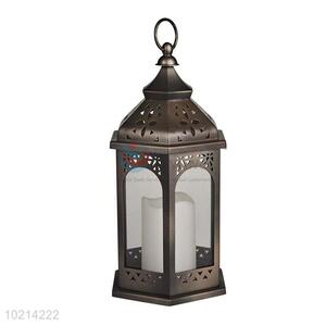 LED Candle Lantern/Storm Lantern with Timer for Decoration