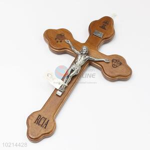 Hanging wall decor Jesus wood cross