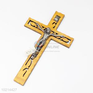 New arrival hollow wall decor Jesus wood cross