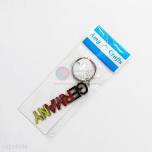 Fashionable low price letter key chain