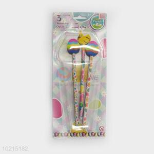 Unique Design Pencil With Eraser For Children