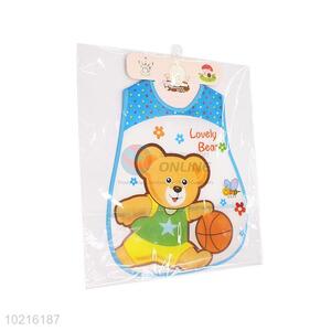 Best Selling Bear Printed Baby Bibs Bandana Baby Bib
