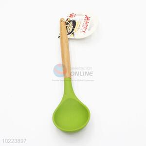 Wholesale cute style green soup ladle