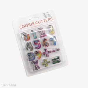 Number shaped biscuit mold traditional cookie cutter