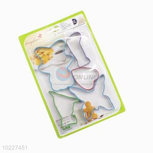 Animal shape stainless iron cookie cutter, cake decorations