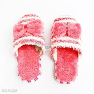 Factory promotional fashion indoor bedroom slippers