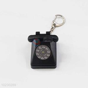 Telephone Key Chain with LED Light