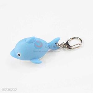 Dolphin Key Chain with LED Light