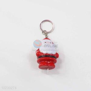 Father Christmas Key Chain with LED Light