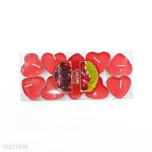 Creative Heart Shape Cherry Scented Candle Tealight Candle