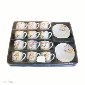 Newly style best popular style cups and saucers set