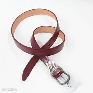 Simple Design Women High Quality PU Leather Belt