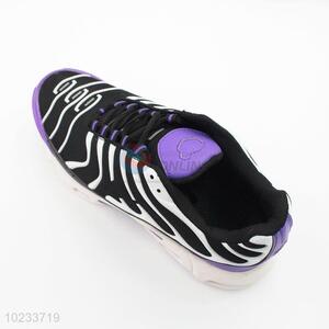 Fashion Design New Purple Black Color Men's Sports Shoes