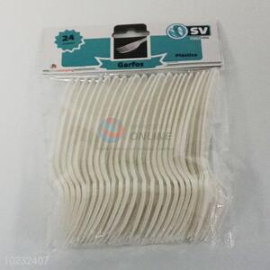 Top Selling 24pcs Plastic Fork for Sale