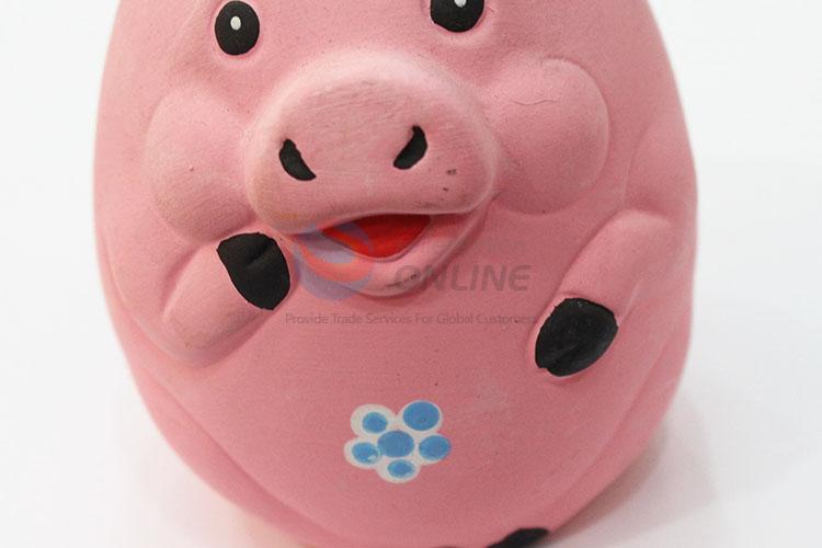 Wholesale low price pink pig shape money box