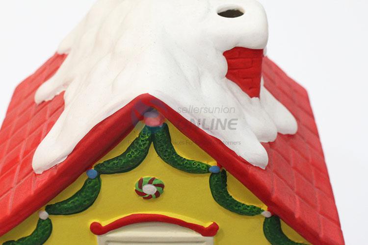 Best cheap top quality christmas house shape money box