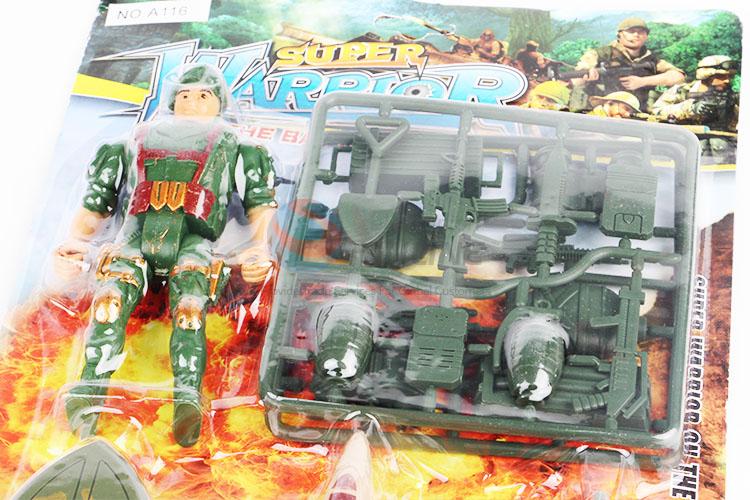 Best Selling 6pcs Super Warrior Toy Set for Sale
