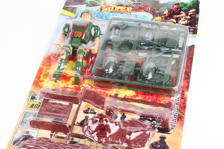 Wholesale Nice 9pcs Super Warrior Toy Set for Sale