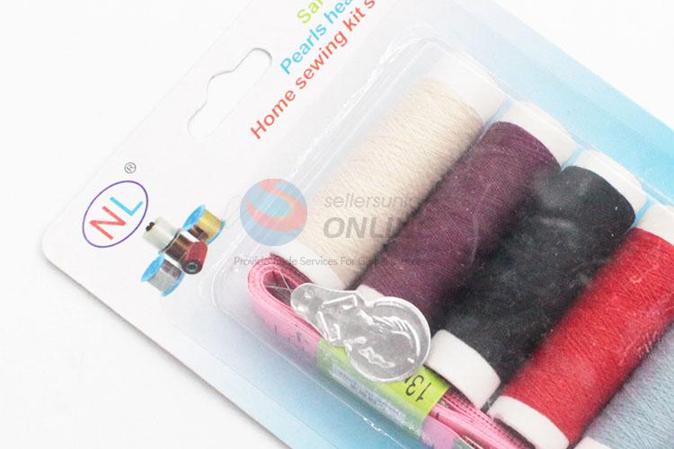 Hot-selling cheap sewing threads&tape measure set