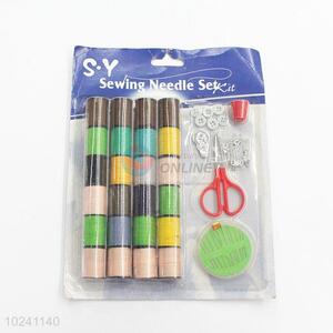 Hot-selling new style sewing threads/scissor/buttons/needles/pins set