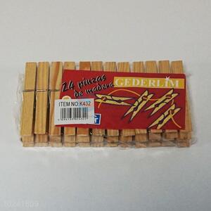 China factory price high quality 24pcs clothes pegs