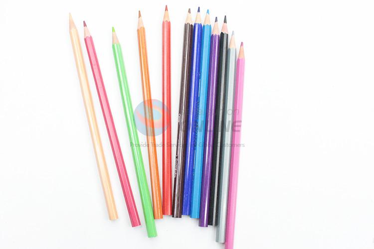 Bottom price good quality stationery color pencil