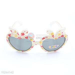 Fashion Style Apple Shape Flower Framed Sunglasses For Children