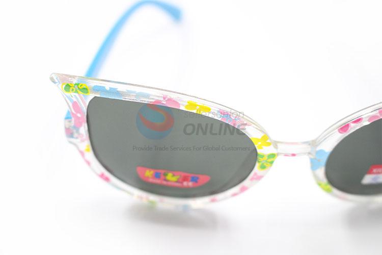 New Style Flower Framed Sunglasses For Children