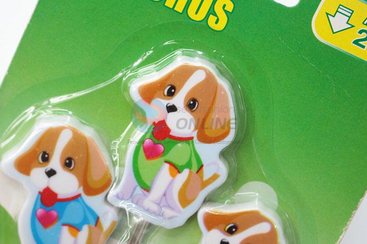 Top Quality High Sales Cartoon Dogs 3 Pcs Plastic Sticky Hook