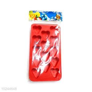 Custom Design Red Heart Ice Cube Tray Creative Mould
