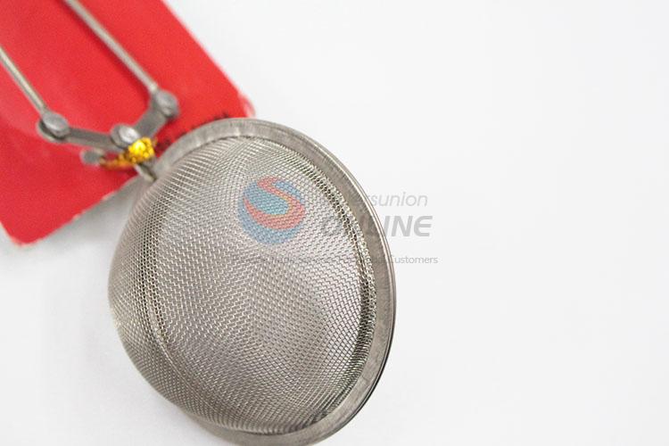 Promotional Kitchen Utensils Stainless Steel Tea Strainer Tea Ball with Handle