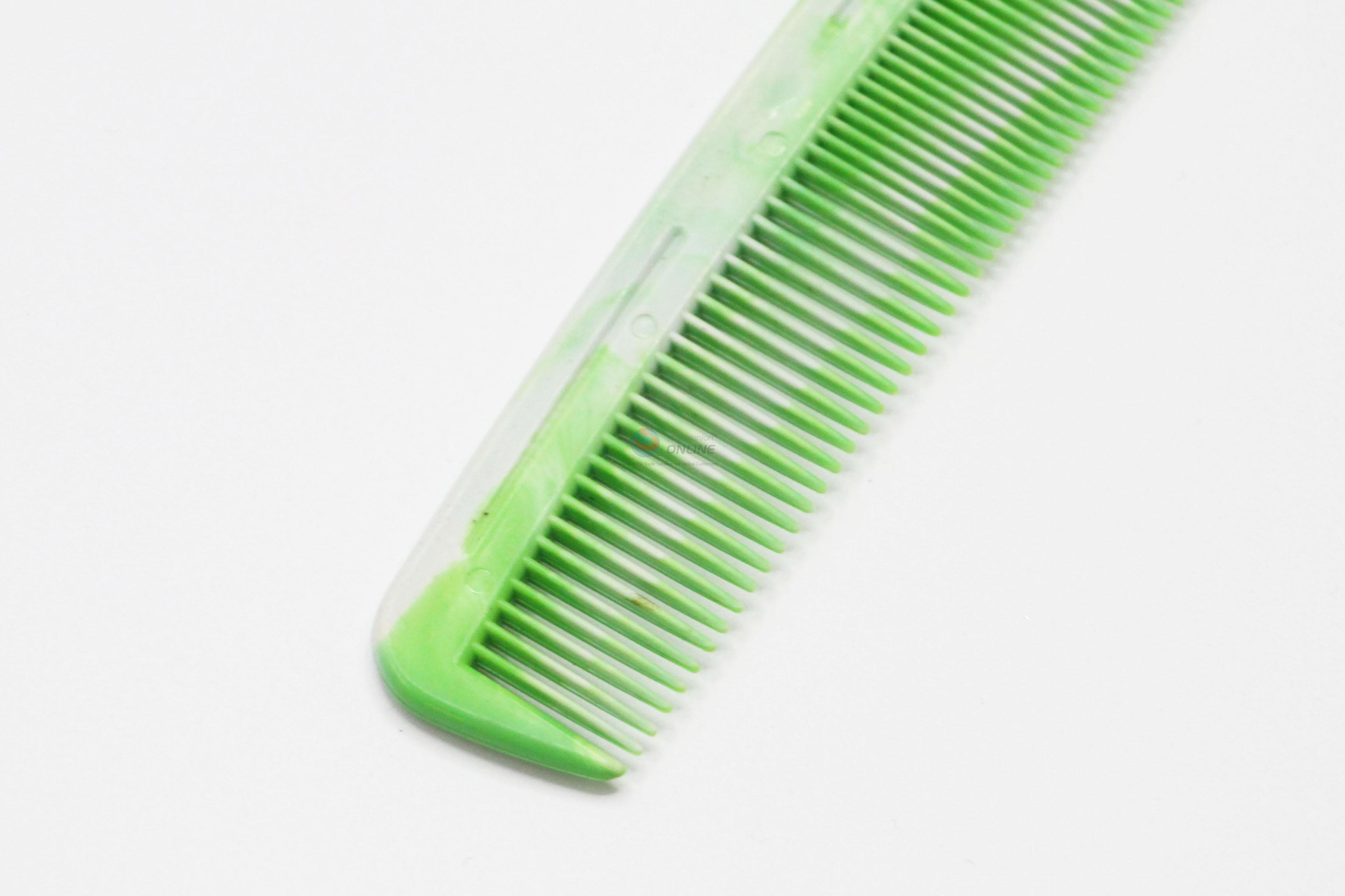 Latest Design Colorful Plastic Comb