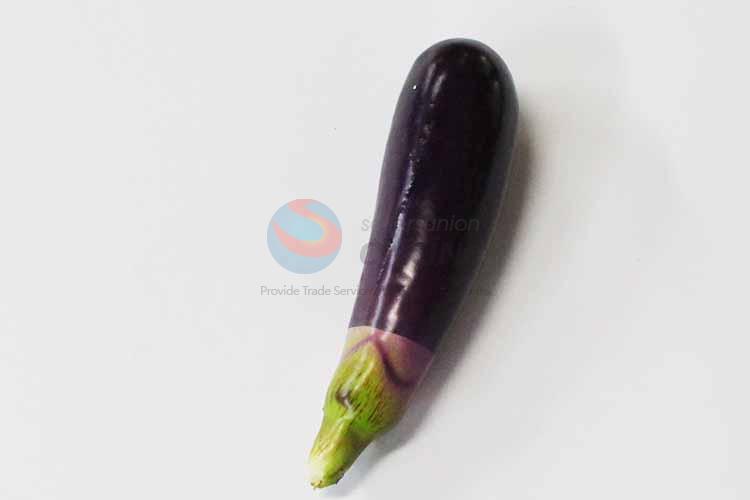 Simulation Eggplant Fake Fruit and Vegetable Decoration