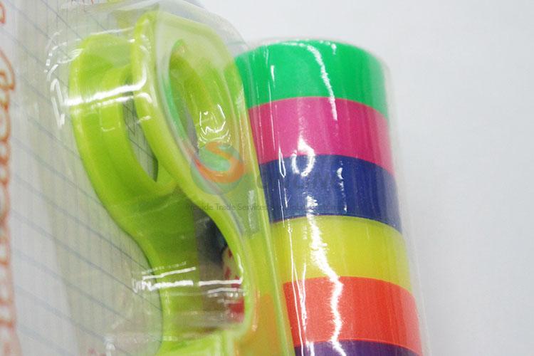 Wholesale Adhesive Tape DIY Handmade Fluorescence tape with Tape Dispenser