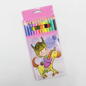 Yiwu Factory Wholesale Plastic Pens Colour Pencil Kid Gift