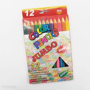 No-Toxico 12 Colors Wooden Colouring Pencil