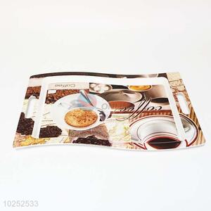 Wholesale A Cup of Coffee Melamine Tray