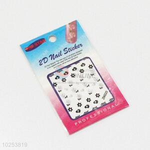 High sales useful low price flower shape nail sticker