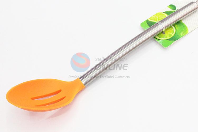 Cheap top quality best orange leakage ladle