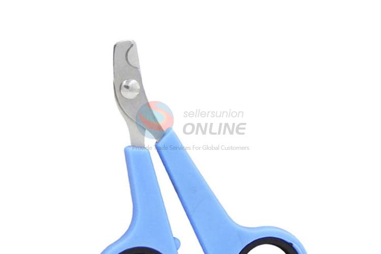Pet beauty Nail Clippers Scissor with Blue Plastic Handle
