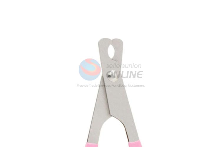 Stainless Steel Plastic Pet Dog Nail Clipper for Wholesale