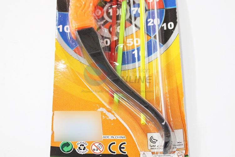 High Quality Plastic Sport Toys Arrow and Bow Set