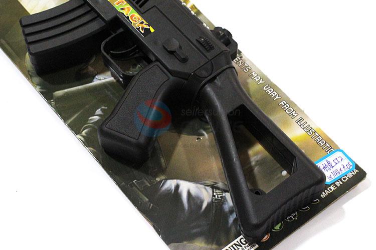 Factory Wholesale Black Vibrate Film Toy Gun for Sale