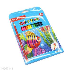 Good Quality 18 Colors Colored Pencils Set