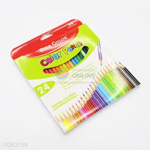 24 Colors Colored Pencils Set