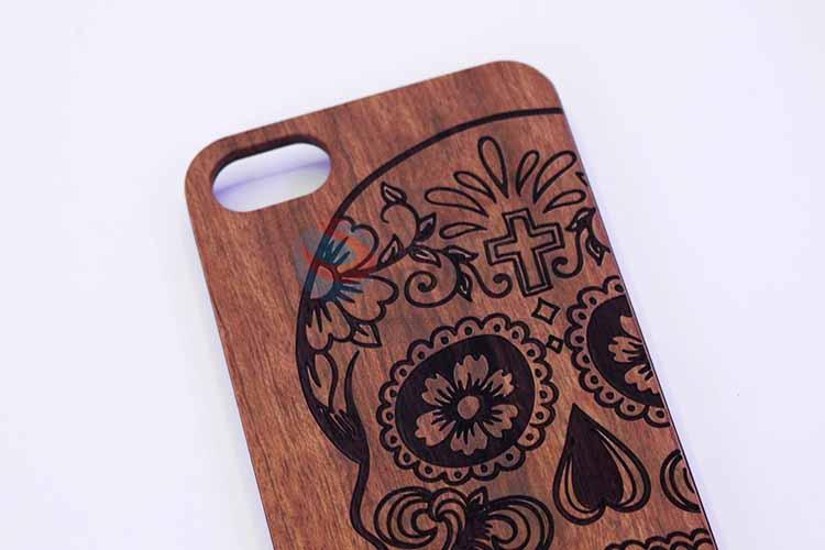 Skull Pattern Wood Mobile Phone Shell Phone Case For iphone6/6 Plus